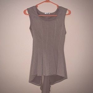 ✨🐚 Papaya Shimmery Tank Top Size XS
